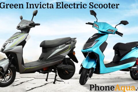 Green Invicta Electric Scooter